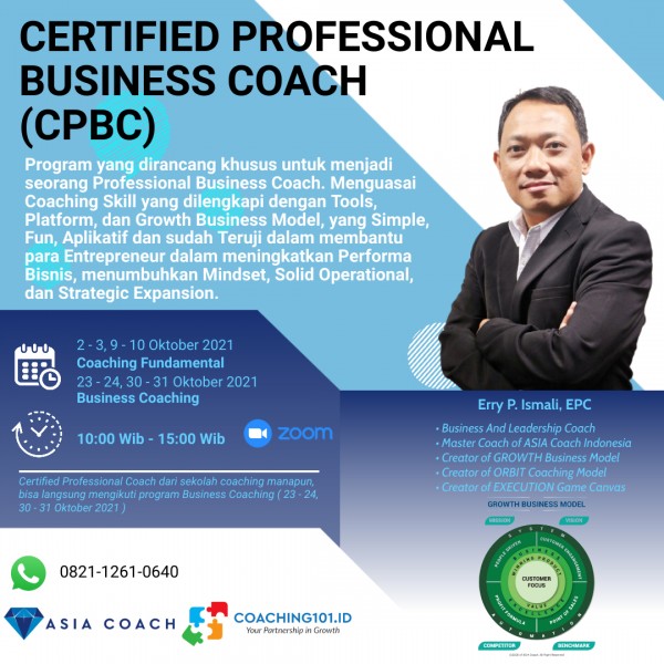 Certified Professional Business Coach (CPBC) 6